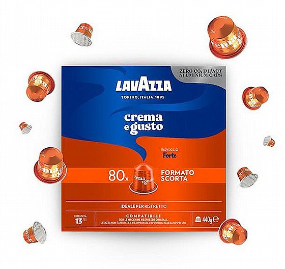 80 ������� ������ ���� � ����� ����� Lavazza Crema e Gusto Forte �������