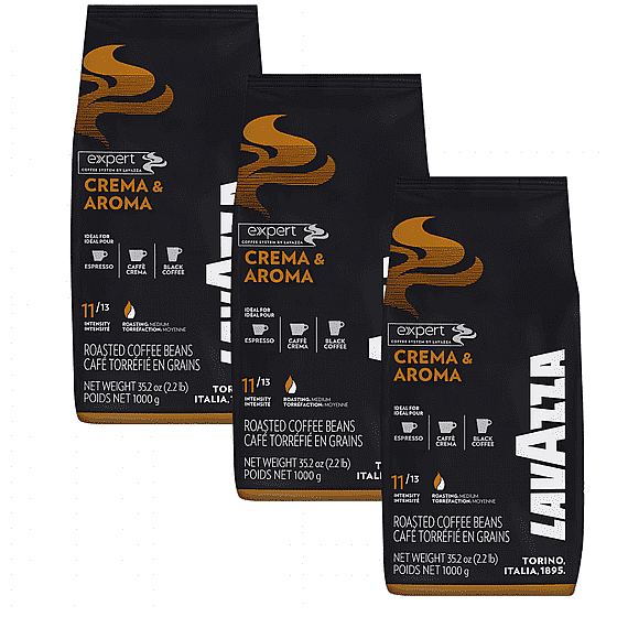 3 �"� ���� ��� ������ ���� ����� Lavazza Crema Aroma Expert