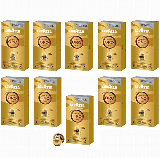 100 ������� �������� ���� ������* ������ lavazza Qualita Oro 100% arabica ����� 8